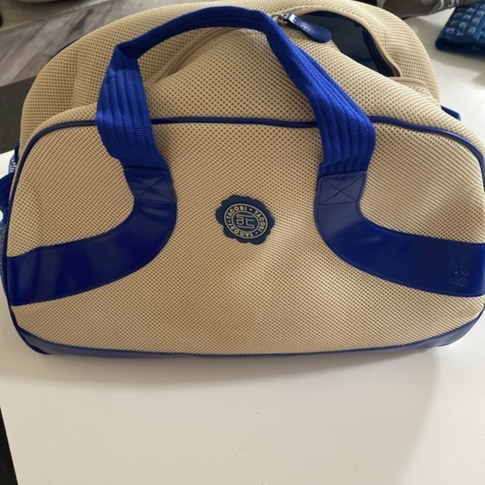 Tacori Blue White Duffle Bag‎